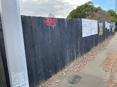 Graffiti, a report photo