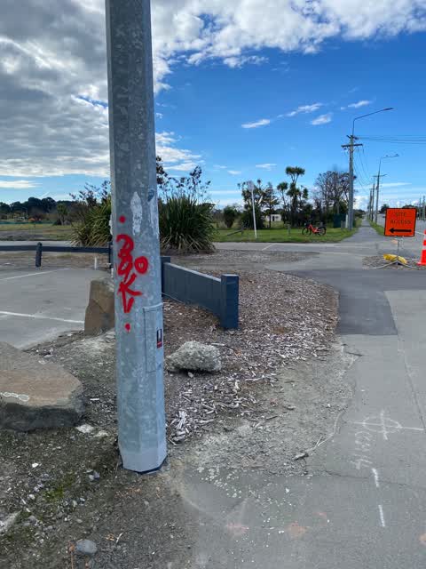 Graffiti, a report photo