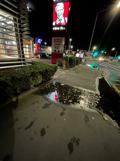 Water Leak — a report photo