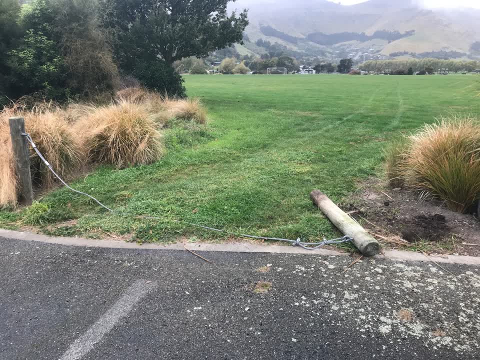 The photograph attached to this parks report