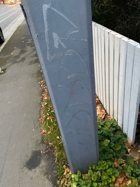 Graffiti, a report photo