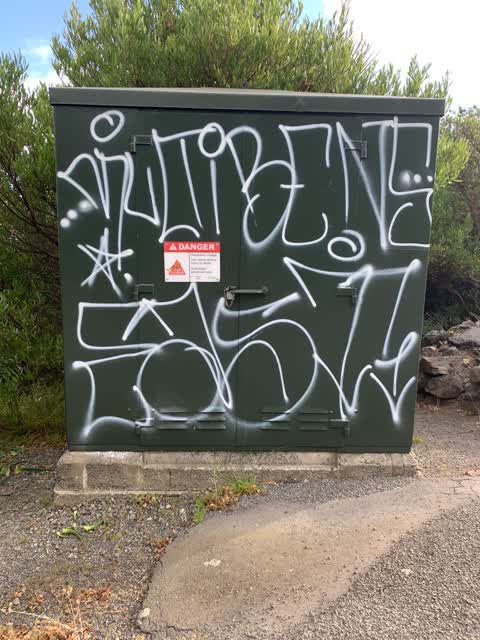 Graffiti, a report photo