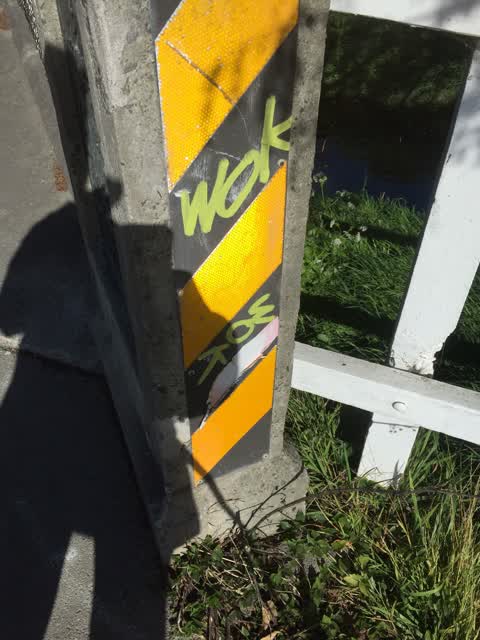 Graffiti, a report photo