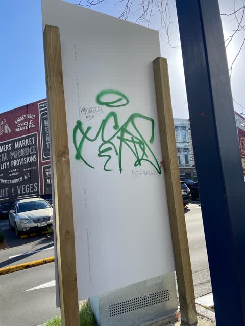 Graffiti — a report photo