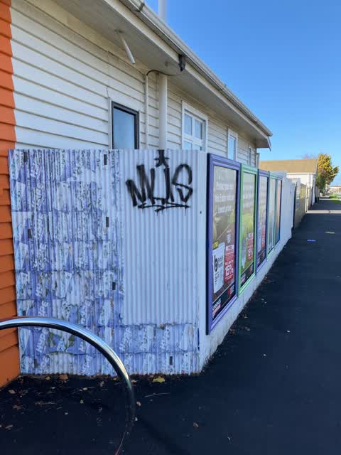 Graffiti, a report photo