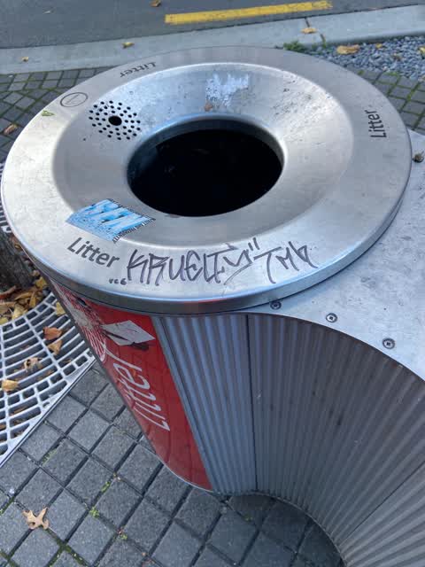 Graffiti, a report photo