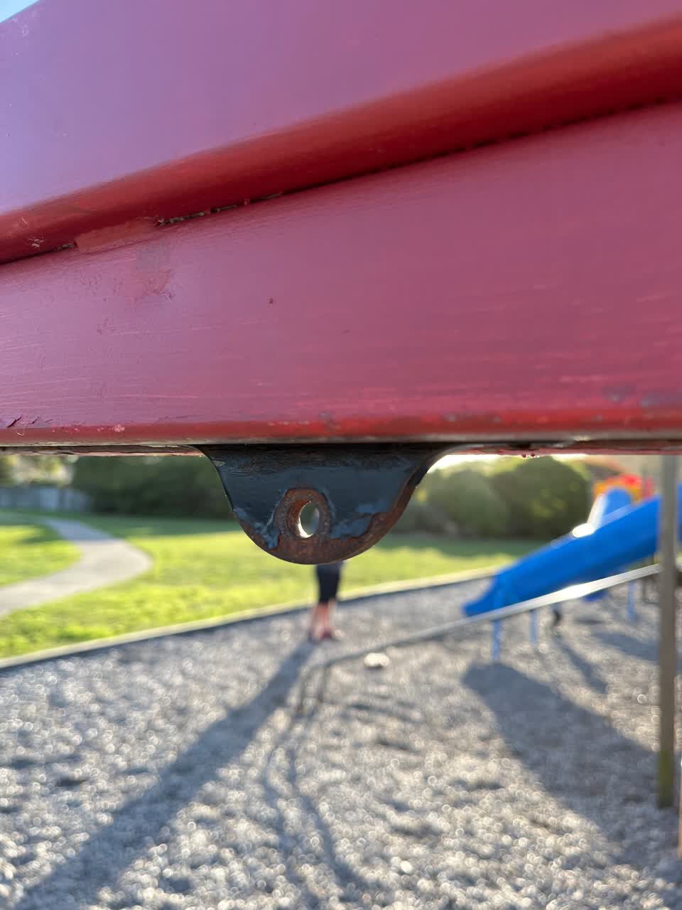 The photograph attached to this parks report