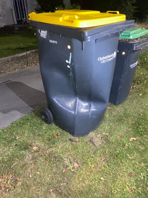 Rubbish/Recycling, a report photo