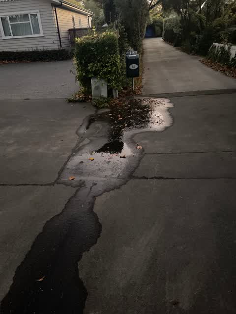 Water Leak, a report photo