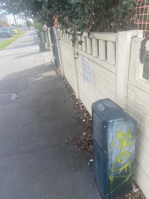 Graffiti, a report photo