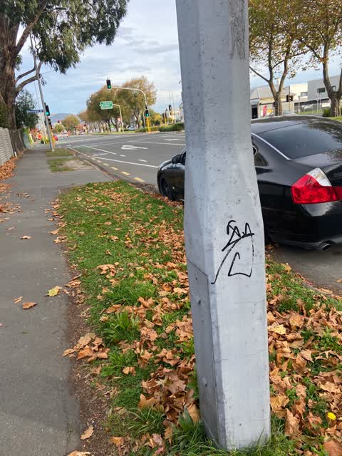 Graffiti, a report photo