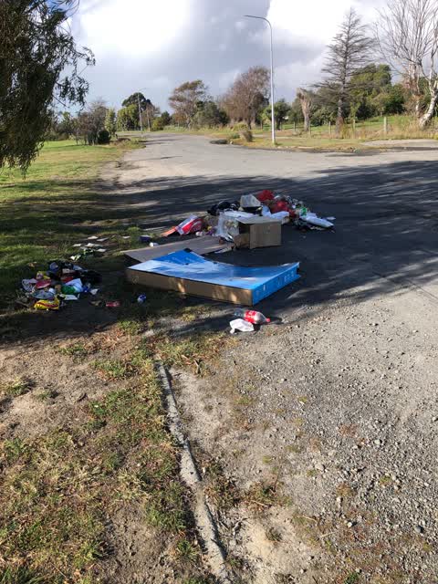 Rubbish/Recycling, a report photo
