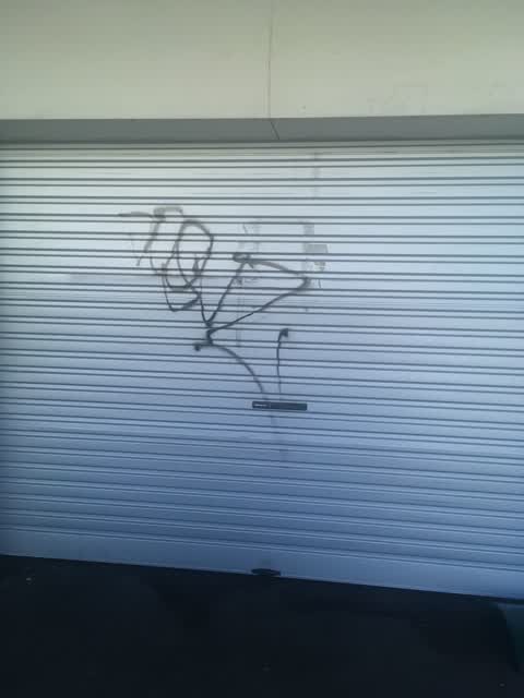Graffiti, a report photo