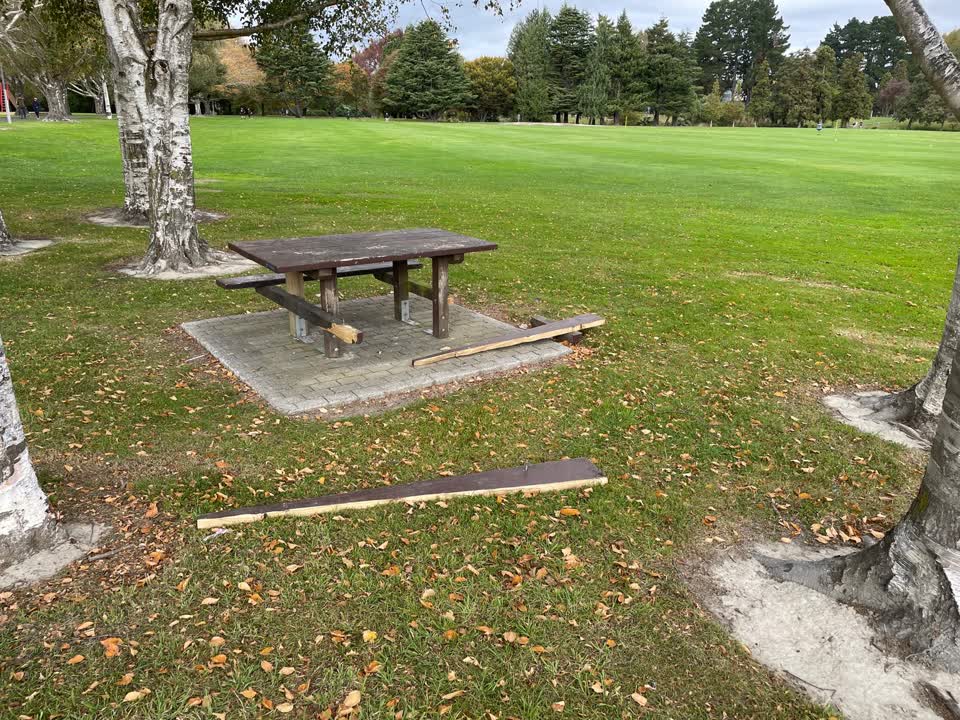 The photograph attached to this parks report