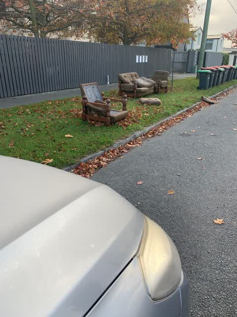 Rubbish/Recycling, a report photo