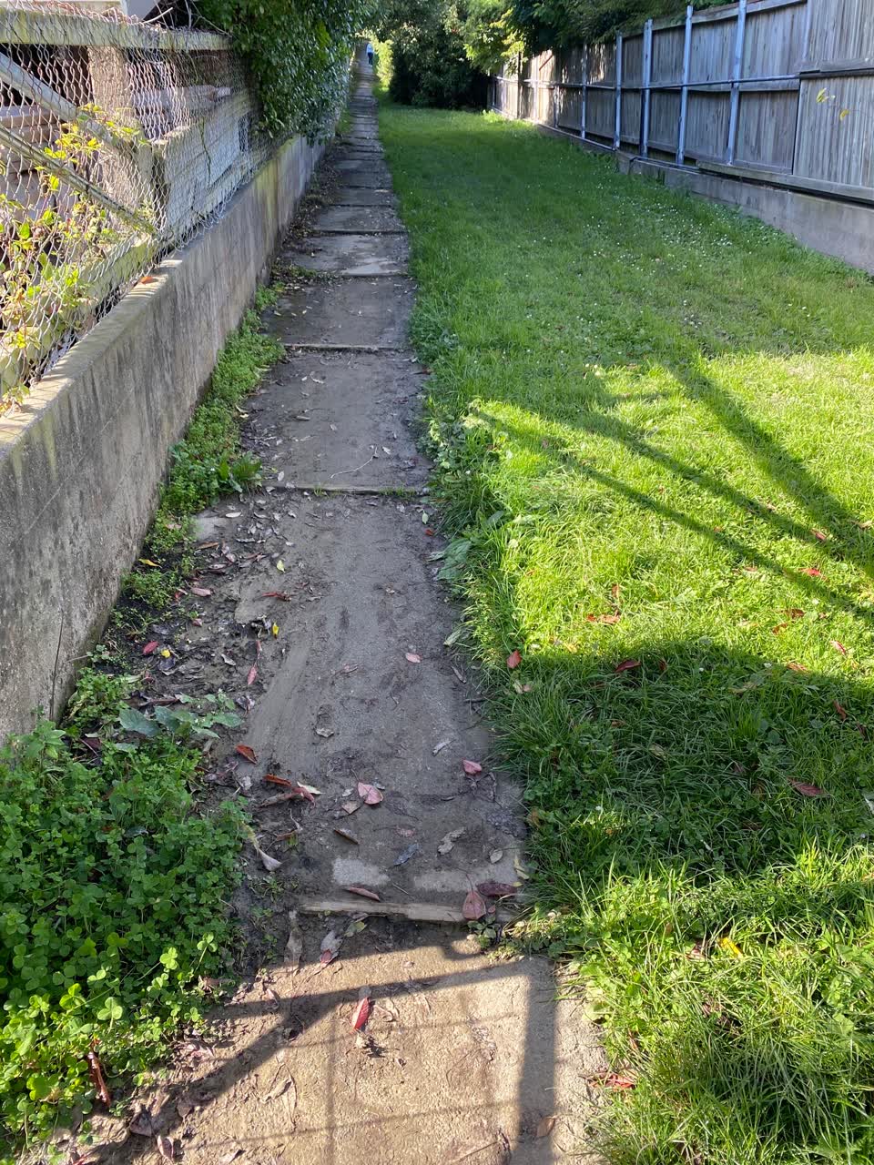 The photograph attached to this flooding report