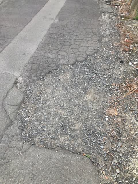 Roading/Streets, a report photo