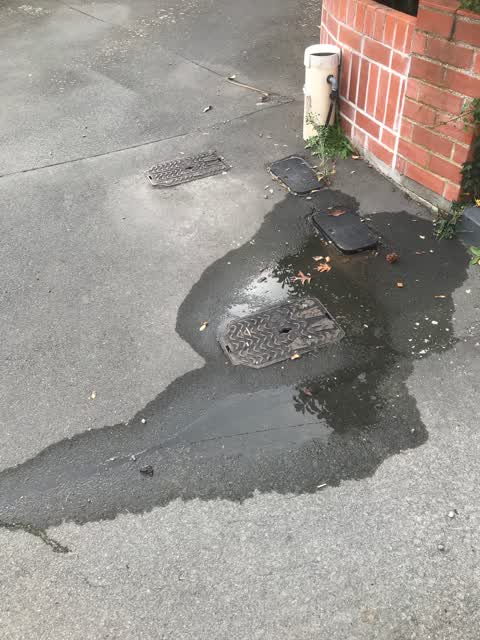 Water Leak, a report photo