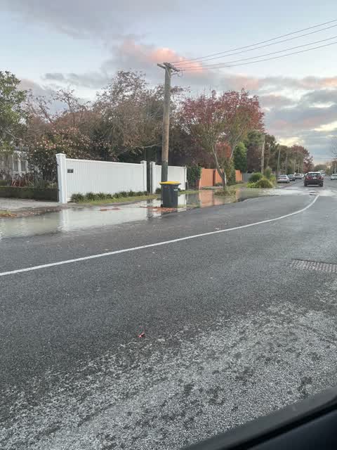 Flooding, a report photo