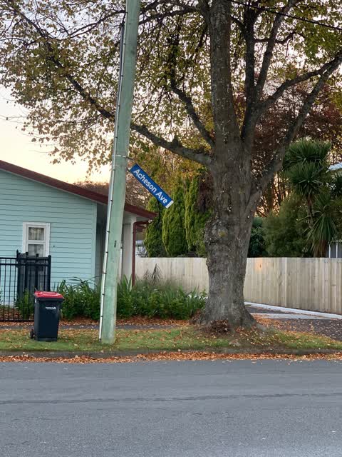 Roading/Streets, a report photo