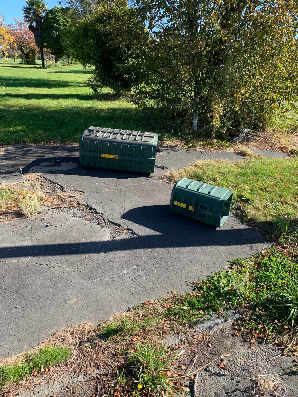 The photograph attached to this parks report