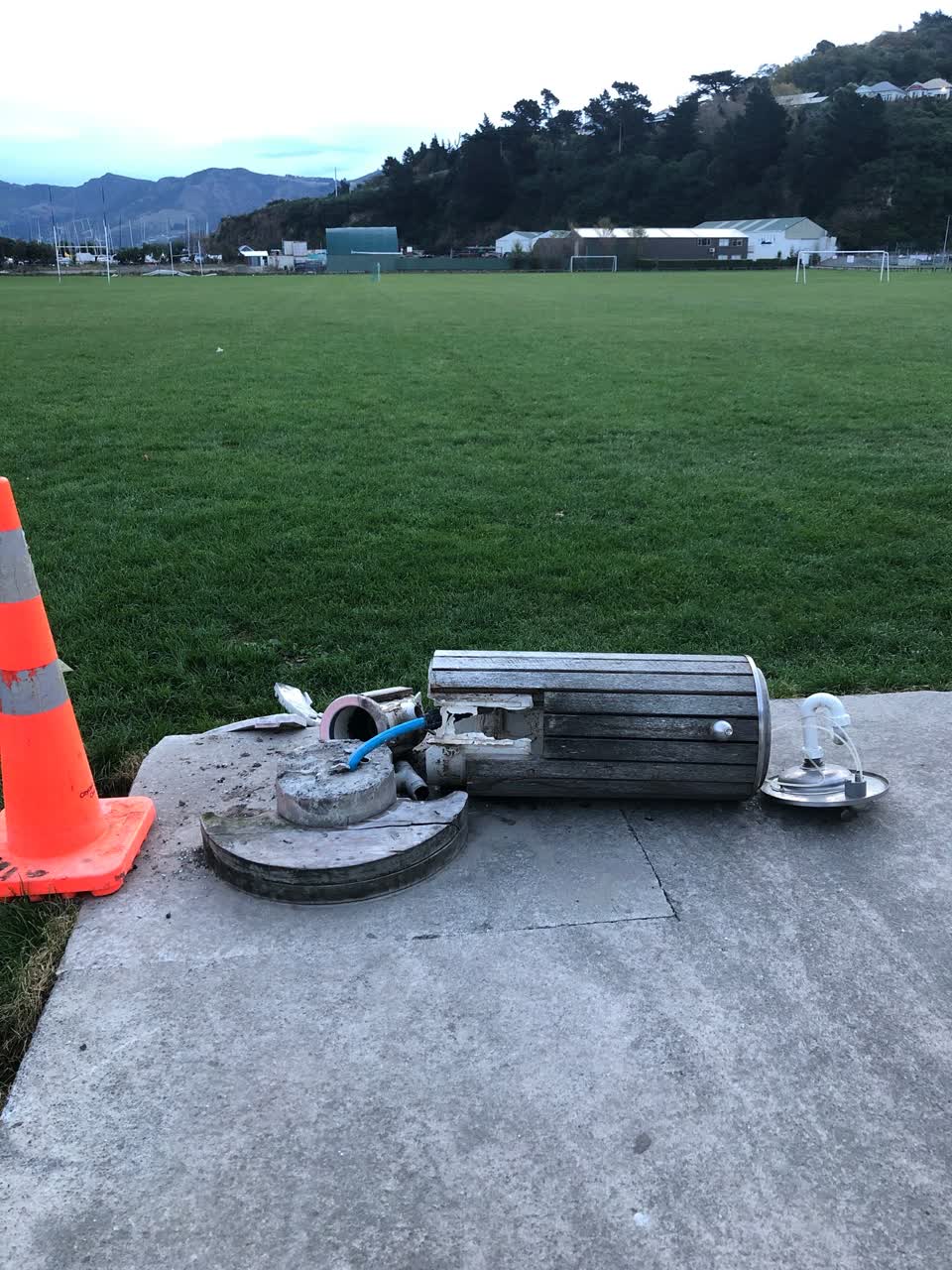 The photograph attached to this parks report