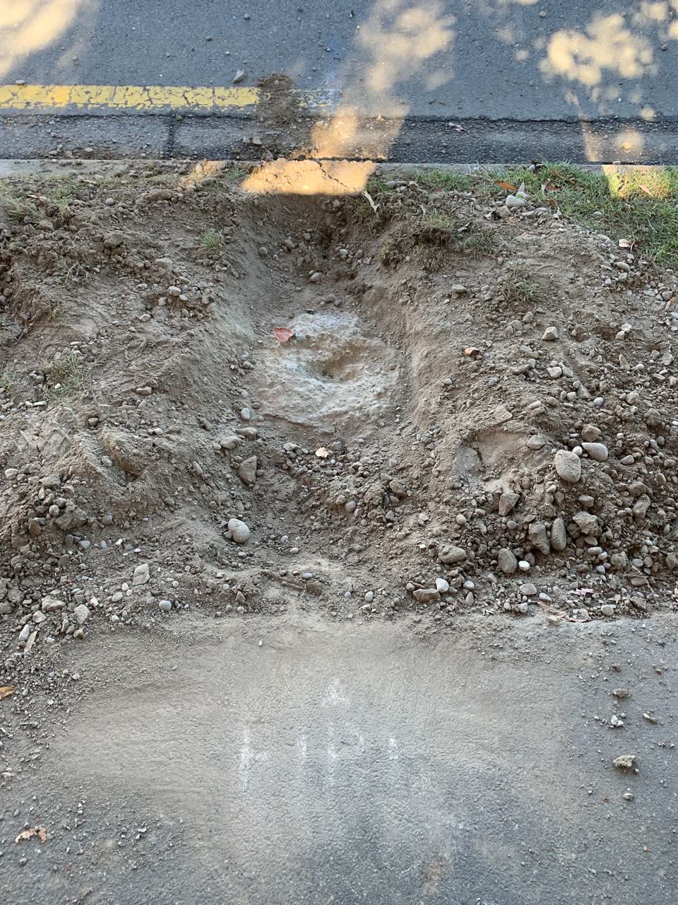 The photograph attached to this water supply report