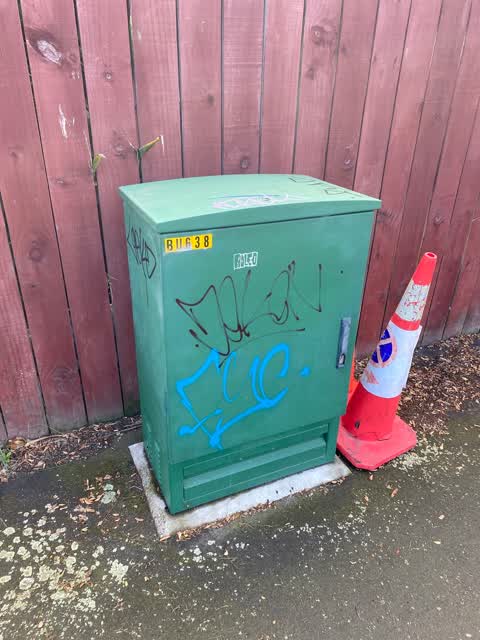 Graffiti, a report photo