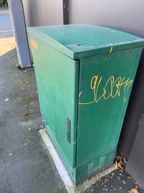 Graffiti, a report photo
