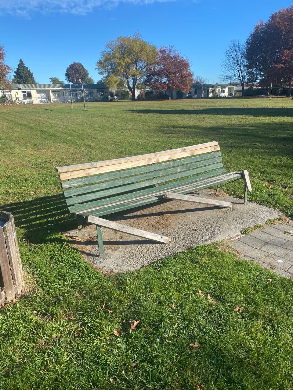 The photograph attached to this parks report