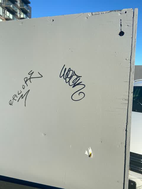 Graffiti — a report photo