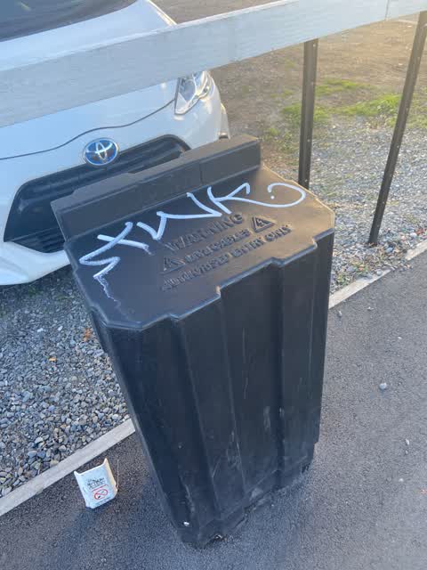 Graffiti, a report photo