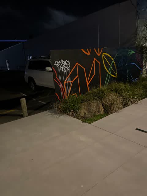 Graffiti, a report photo