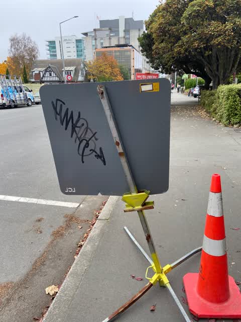 Graffiti — a report photo