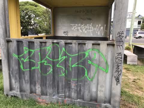 Graffiti — a report photo