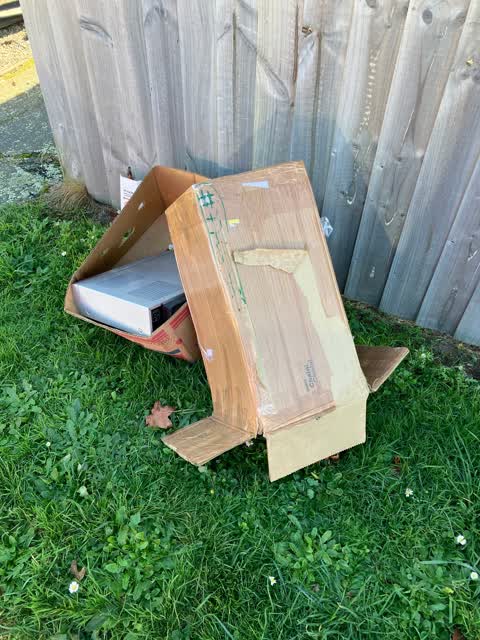 Rubbish/Recycling — a report photo