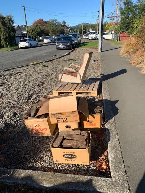 Rubbish/Recycling — a report photo