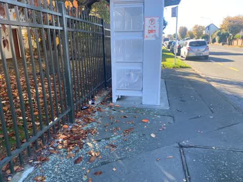 Rubbish/Recycling, a report photo