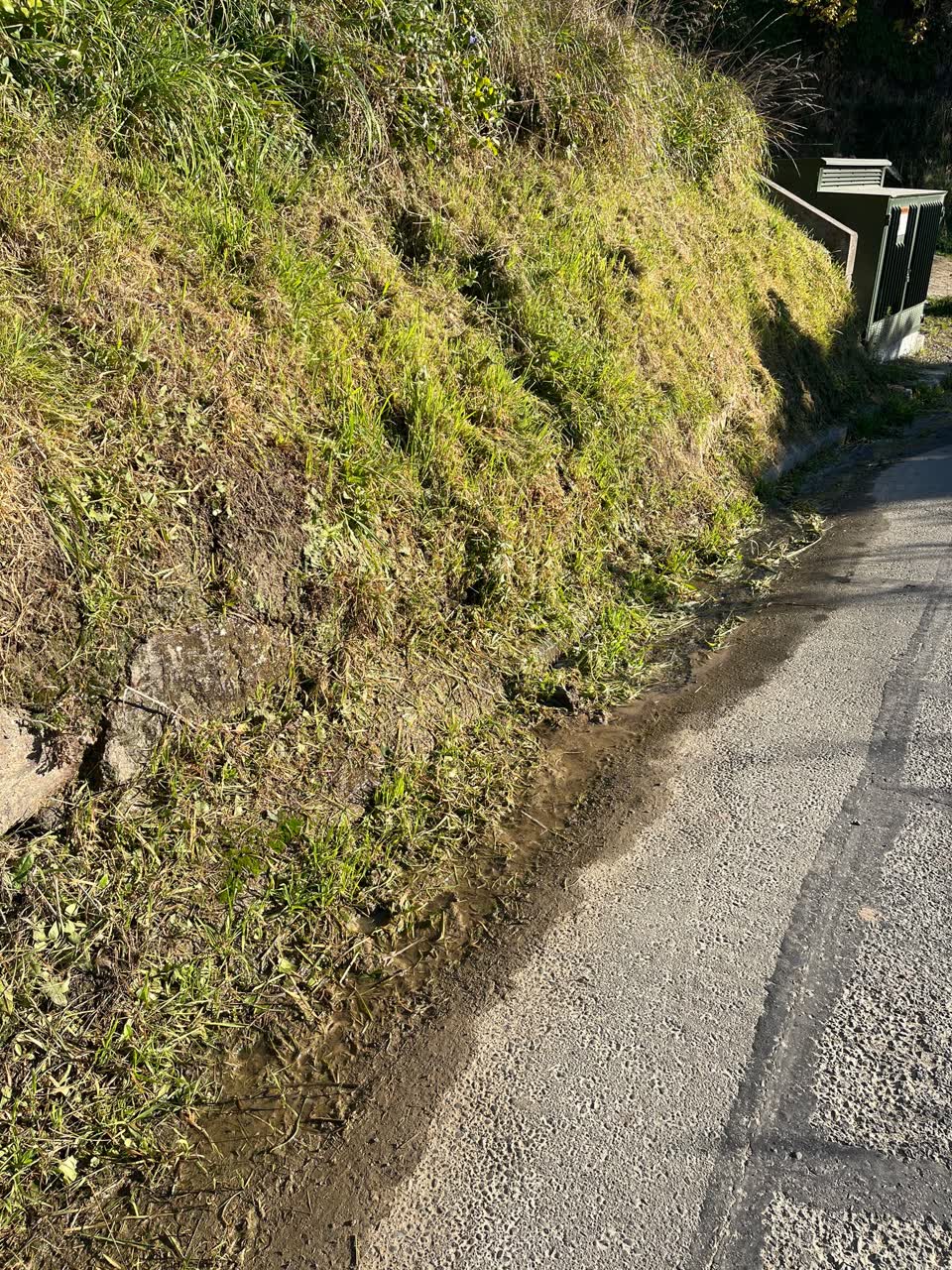 The photograph attached to this water leak report