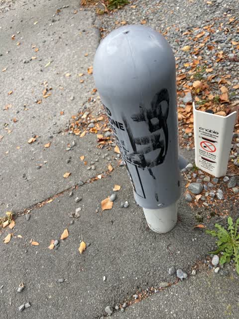 Graffiti, a report photo
