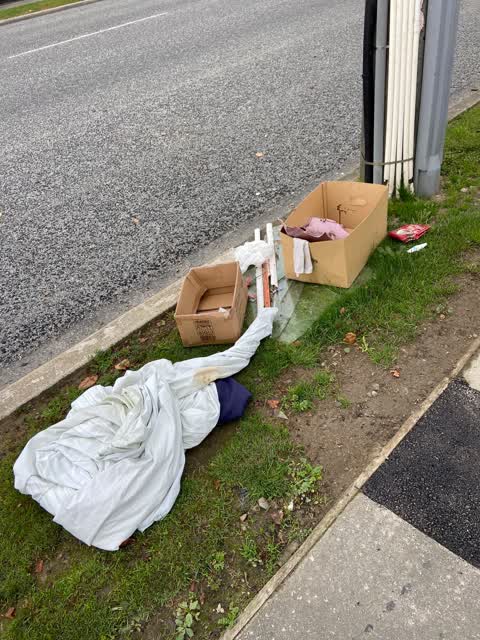 Rubbish/Recycling, a report photo