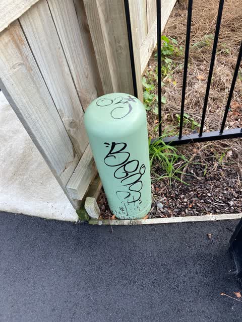 Graffiti, a report photo