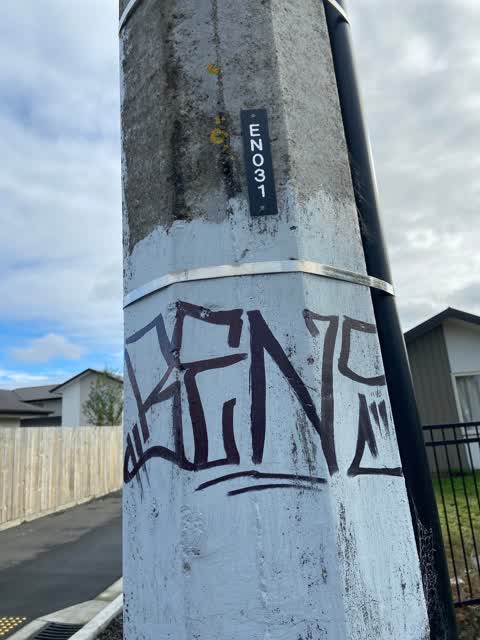 Graffiti, a report photo