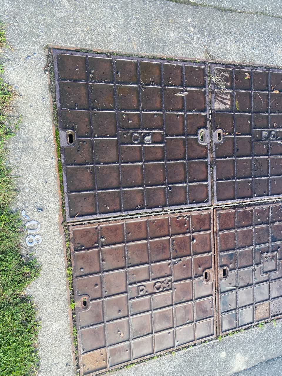 The photograph attached to this wastewater/stormwater report