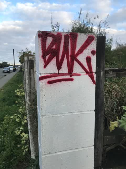 Graffiti, a report photo