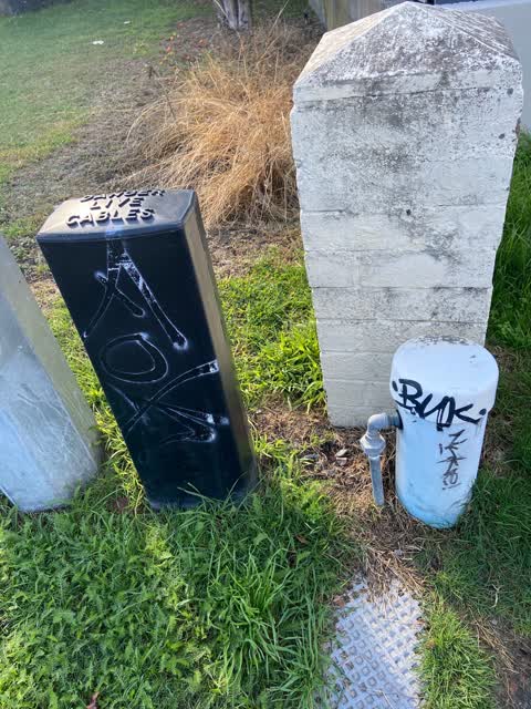 Graffiti, a report photo