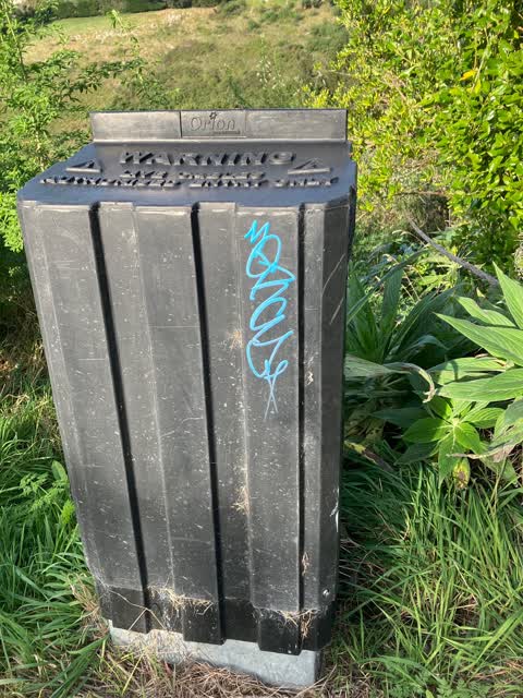 Graffiti, a report photo