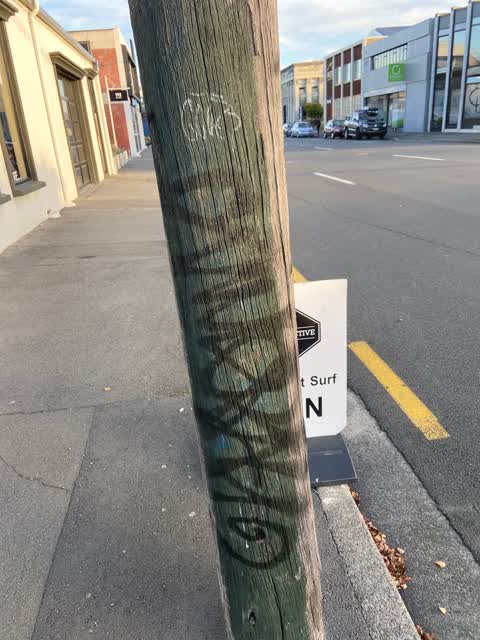 Graffiti, a report photo