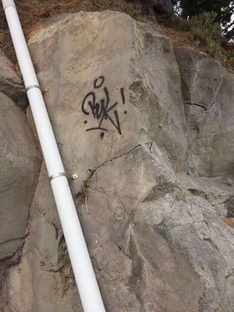 Graffiti — a report photo