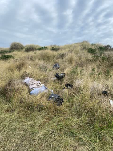 Rubbish/Recycling, a report photo